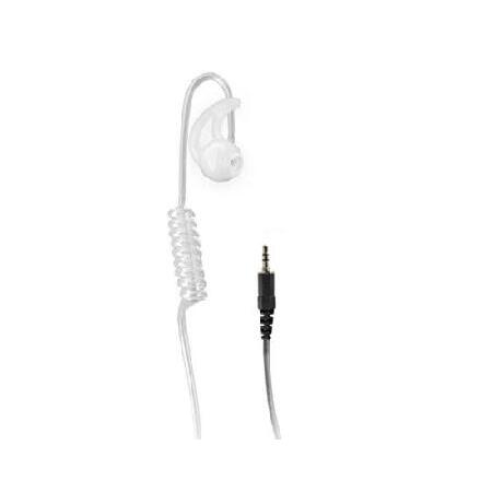 Radio Earpiece, 3.5mm Fox Threaded Listen Only EP1013XC by Earphone Connection, Coiled Acoustic Tube Privacy Headset, Compatible with Shoulder Speaker｜nobuimport｜05