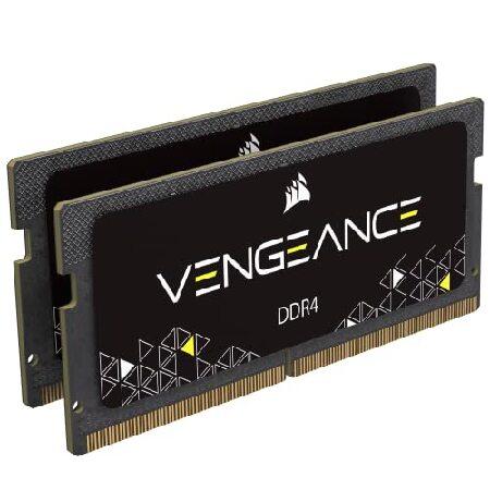 Corsair DDR4-16GB 3200 MHz CL22 ノートPC用 メモリ VENGANCE SO-DIMMシリーズ 16GB [8GB×2枚] CMSX16GX4M2A3200C22 Intel i7 AMD Ryzen ノートPC用｜nobuimport｜02