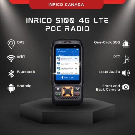 Inrico　S100　4G　Exquisite　POC　GPS　Two　PTT　inch　Support　Zello　Network　Radio　Fashion　Keypad　Radio　Way　Small　Reap　SOS　Blue-Tooth　2.8　Screen　with