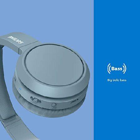 豪華で新しい H4205 On-Ear Wireless with 32mm Drivers and BASS Boost on-Demand， Blue
