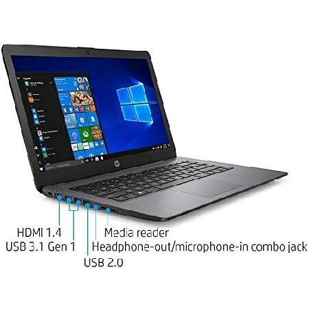送料店舗負担 HP 2021 Stream 14 HD Laptop Computer， Intel Celeron N4020 Processor， 4GB RAM， 64GB eMMC， HD Audio， HD Webcam， Intel UHD Graphics 600， 1 Year Office，