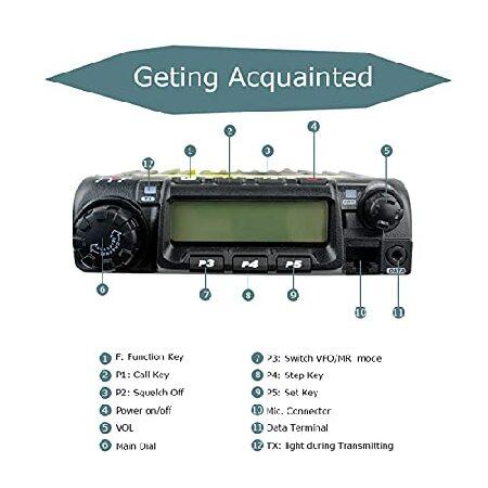 TYT　TH-9000D　UHF　Band　Car　Mobile　Ham　Transceiver　Watt　Amateur　Cable　Radios　50　Programming　with　Mono　USB　Truck