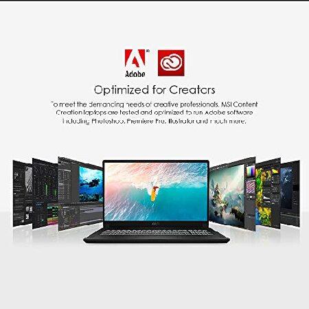 MSI Creator 17 17.3" UHD HDR1000 Mini LED Creator Laptop Intel Core i7-11800H RTX3080 32GB 1TB NVMe SSD Win10PRO VR Ready (B11UH-238)｜nobuimport｜05