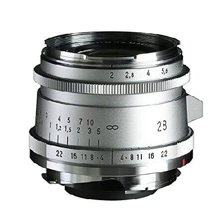 日本正規代理店品 Voigtlander Ultron ビンテージ 28mm f/2.0 非球面タイプII VMレンズ シルバー