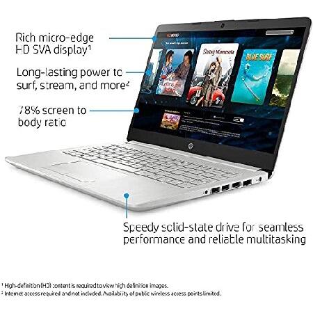 2021 HP 14" HD Touchscreen Laptop Computer, AMD Ryzen 3 3250U Dual-Core (Beat i5-7200U), 16GB DDR4 RAM 256GB SSD, WiFi Bluetooth HDMI Webcam Remote Wo｜nobuimport｜04