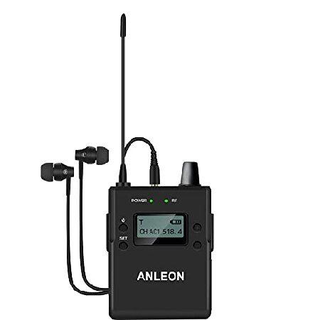上位 S3 Wireless in Ear Monitor System IEM System Transmitter and Beltpack Receiver for Studio， Band Rehearsal，Live Performance 518-554