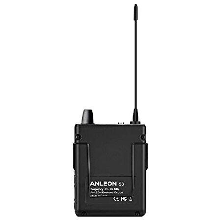 上位 S3 Wireless in Ear Monitor System IEM System Transmitter and Beltpack Receiver for Studio， Band Rehearsal，Live Performance 518-554