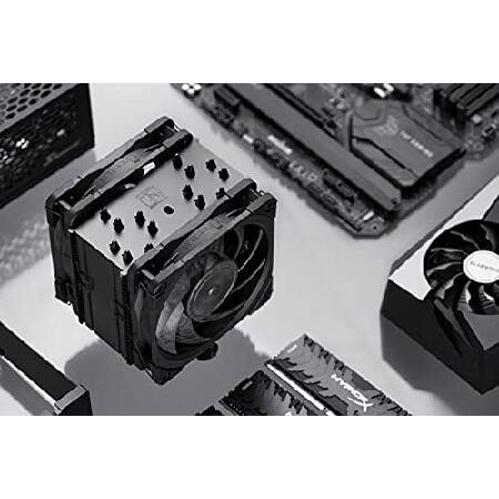 【タイムセール】 Noctua NH-U12A chromax.black， 120mm シングルタワー CPUクーラー (ブラック) 【2761432994】(15657円)