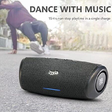 安いオンライン 233621 Seed Wireless Portable Bluetooth Speaker， Superior Bass Technology， 15H Playtime， IPX5 Waterproof Outdoor Speaker Stereo Pairing， Wireless Spea