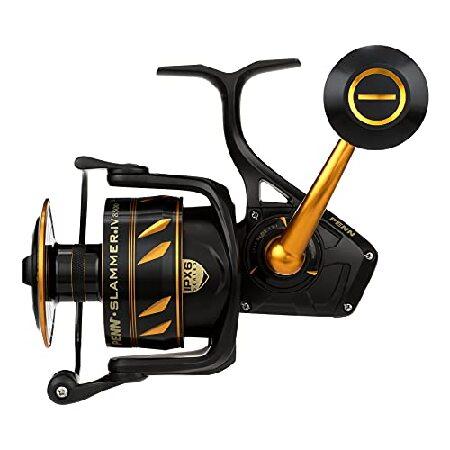 PENN SLAIV Slammer 8500 Reel Box - Premium and Tough Saltwater Spinning Reel - Extreme Spin Fishing Reel - IPX6 Sealed - Full Metal Body - 9 Sealed St｜nobuimport｜03