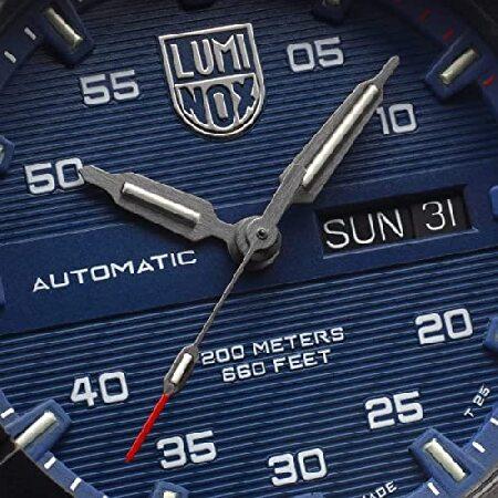Luminox Master カーボンシール 自動 ブルー スイス製 腕時計 XS.3863｜nobuimport｜04