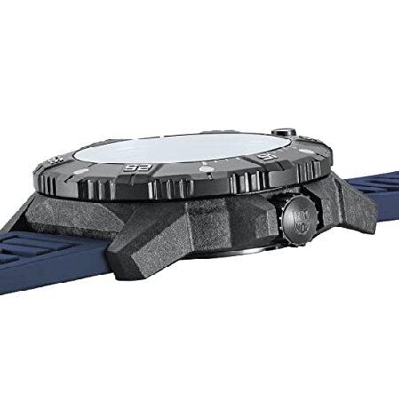 Luminox Master カーボンシール 自動 ブルー スイス製 腕時計 XS.3863｜nobuimport｜06