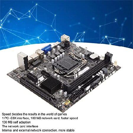 PUSOKEI H61M Desktop Motherboard,LGA1155 DDR3 Dual Channel Quad Core VGA HDMI Stable Power Computer Motherboard for I7 I5 I3,SATA2.0,USB3.0,USB 2.0,PC｜nobuimport｜06