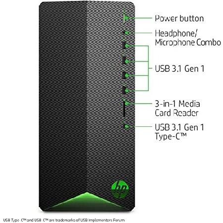 人気トレンド 2022 Newest HP Pavilion Gaming Desktop， Intel Core i5-11400 6-Core Processor， NVIDIA GeForce GTX 1660 Super Graphics， 16GB RAM， 512GB SSD + 1TB HDD， H