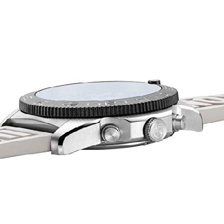 ルミノックス パシフィック ダイバー クロノグラフ ホワイト ラバー スイス製 腕時計 XS.3141, ホワイト｜nobuimport｜05