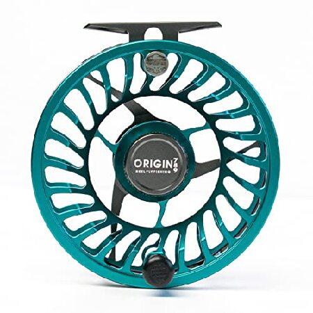 Origin(オリジン) 7.8.9 ウェイト フライフィッシングリール | 防水 密封 ソルトウォーター レディフィッシングリール (トータルティール) 