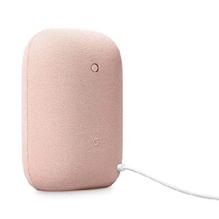 をお手頃な Google Audio Bluetooth Speaker with Keychain LED - Wireless Music Streaming - Sand Pink