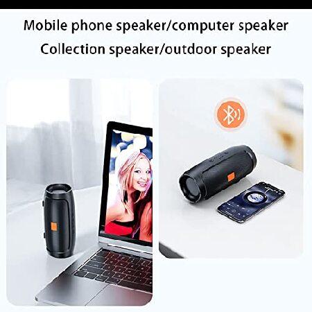 春の最新作！送料無料 Bluetooth Audio Outdoor - Smart Bluetooth Portable Plug-in Subwoofer Dual Durable Speaker， 360 ° Balanced Surround， Support USB/TF-Card/FM Playing ＆