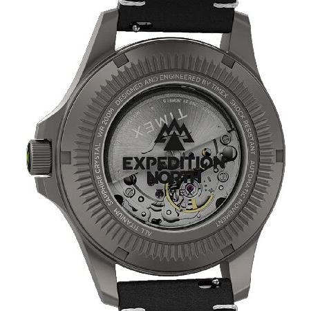 Expedition North(R) Titanium Automatic 41mm Eco-Friendly Leather Strap Watch TW2V54000, Titanium｜nobuimport｜04