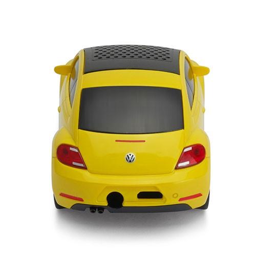 オートスピーカー 車型スピーカー VWザ・ビートル ホワイト イエロー