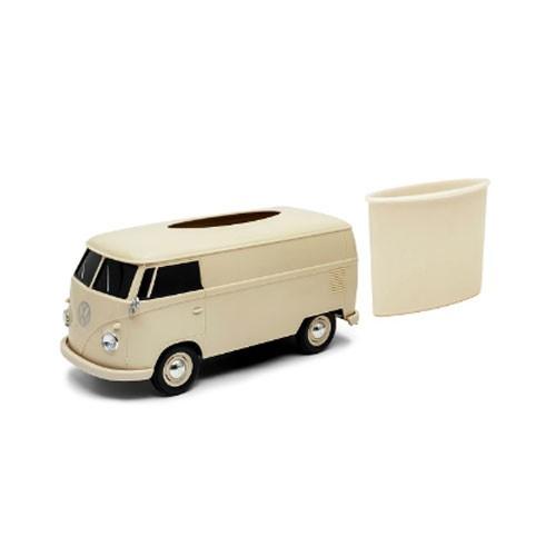 VWバスT-1 ティッシュケースプラス ブルー レッド グリーン