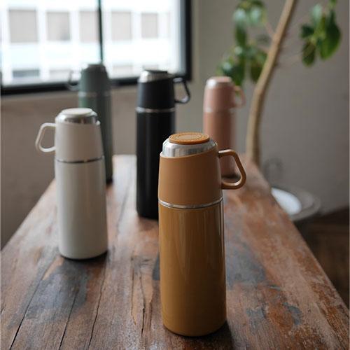送料無料 ROCCO ワンプッシュ&カップボトル 350ml One Push&Cup Bottle