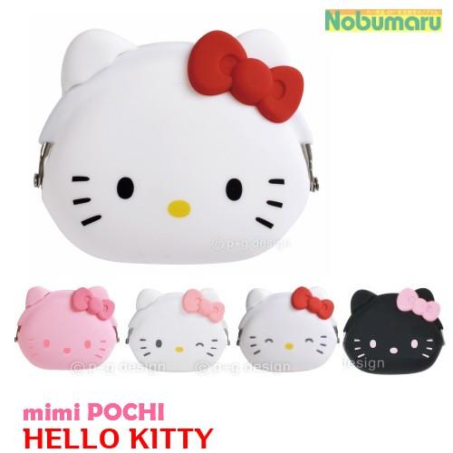 mimi POCHI ハローキティ がま口 pgデザイン KITTY メール便送料無料