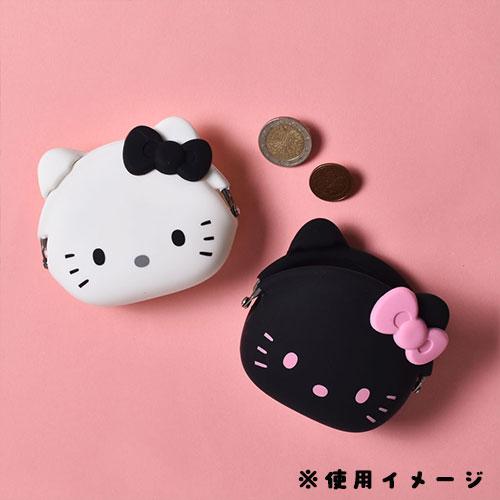 mimi POCHI ハローキティ がま口 pgデザイン KITTY ブラック ピンク