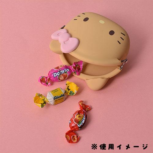 mimi POCHI ハローキティ がま口 pgデザイン KITTY ブラック ピンク