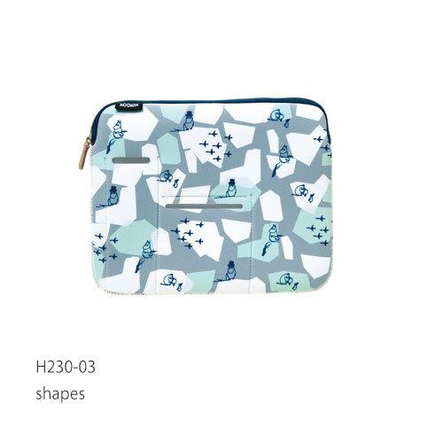 メール便送料無料】ムーミン タブレットケース ポケット付き iPad 収納