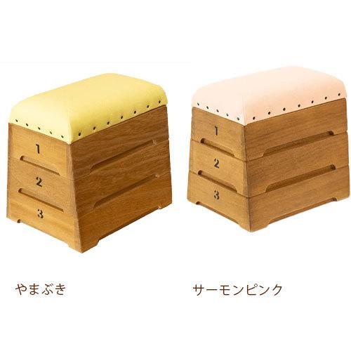 パステルカラーTOBICOBACOトビコバコ 跳び箱小物入れ3段 ブンヴァ b001