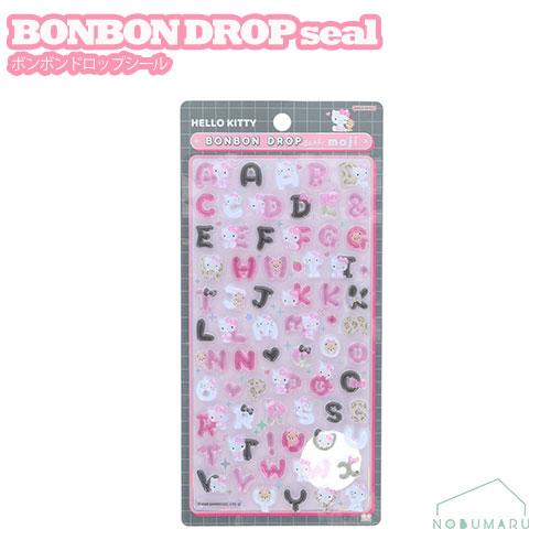 BONBON DROPシール ボンボンドロップシールもじ ハローキティクール