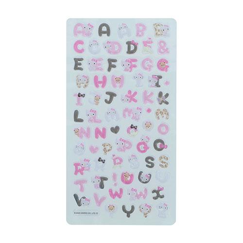 BONBON DROPシール ボンボンドロップシールもじ ハローキティクール
