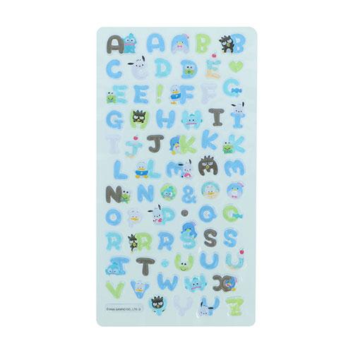 BONBON DROPシール ボンボンドロップシールもじ はぴだんぶい サンリオ