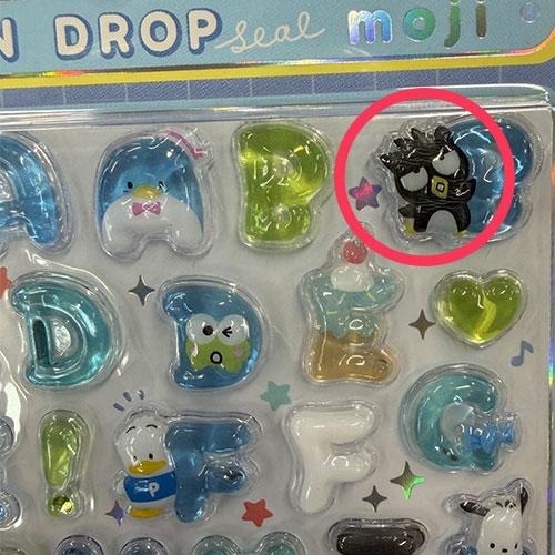 BONBON DROPシール ボンボンドロップシールもじ はぴだんぶい サンリオ