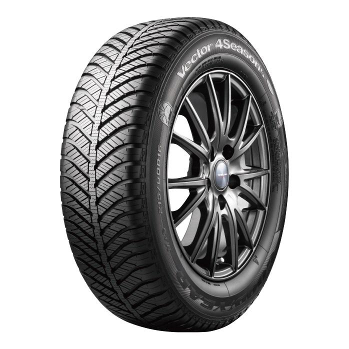 上品特価】！225/55R17 4本 車 バイク 自転車 オールシーズン ベクター 