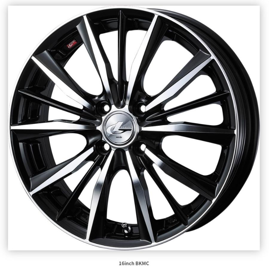 weds LEONIS 16インチ ホイール スポークデザイン 4本セット weds