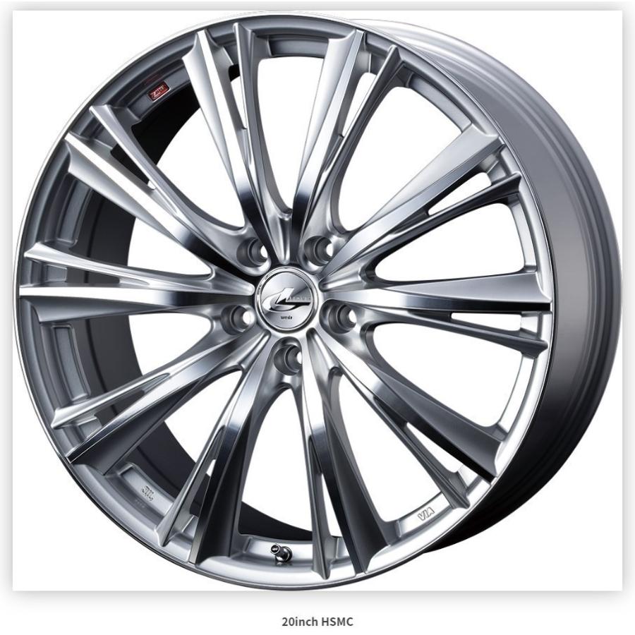 WEDS（ウェッズ） 20インチ レオニス WX ホイール4本セット 【送料無料 