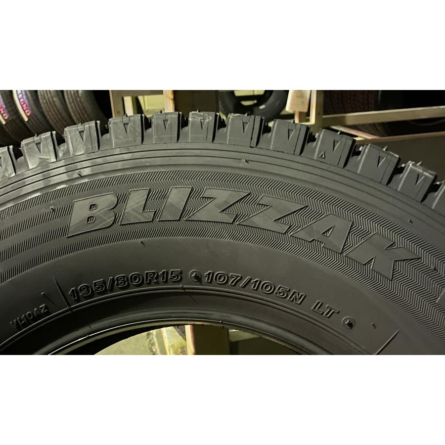 在庫有りブリヂストン スタッドレス VL-10 2024年製 195/80R15 107 