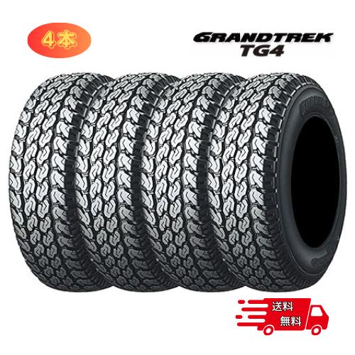 ダンロップ サマータイヤ GRANTREK TG4 145R12 6PR 4本セット 【送料 