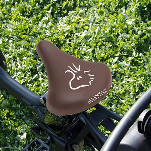 自転車0244 メール便送料無料】のび〜るチャリCAP ウッドストックフェイス