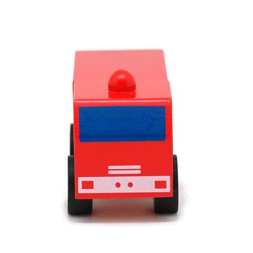 CC001 Click Clack(クリック・クラック) 消防車 働く車 木製おもちゃ