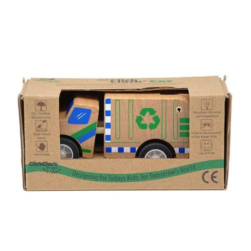 CC003 Click Clack(クリック・クラック) ゴミ収集車 働く車 木製