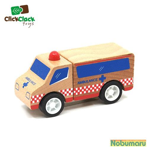 Click clack 知育・木製玩具 働く車 13個セット Click clack 知育