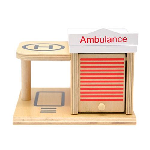 Click clack　知育・木製玩具　働く車　13個セット Click clack 知育・木製玩具 働く車 13個セット