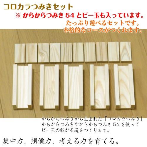 コロカラつみきセット】コロカラつみき20P＋からからつみき54 40枚