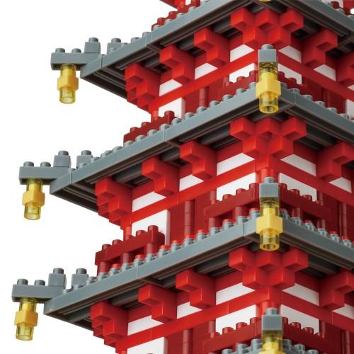 カワダ nanoblock ナノブロック 五重塔 デラックスエディション NB-031