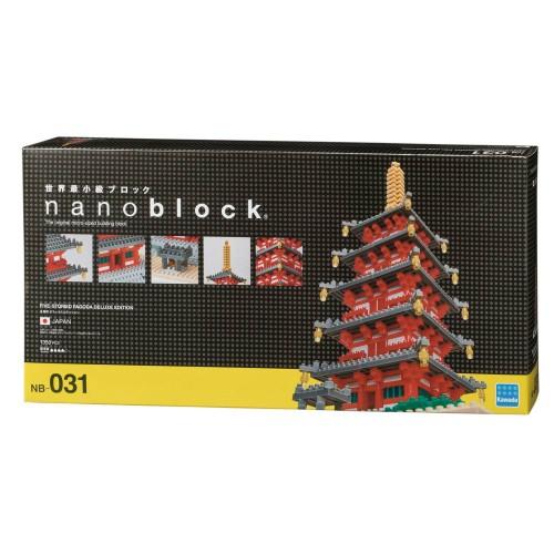 カワダ nanoblock ナノブロック 五重塔 デラックスエディション NB-031