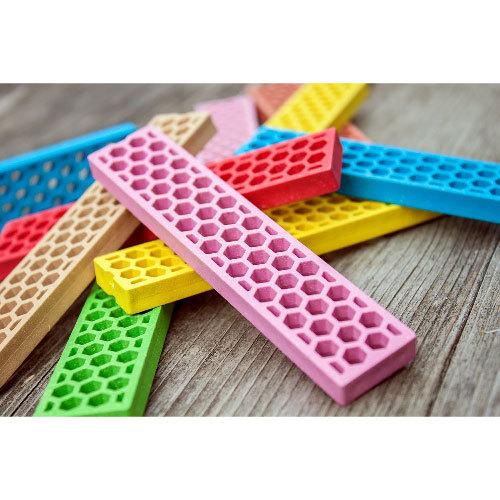 送料無料 [GP160-003]洗える積み木ビオブロ ビッグボックス 10色 340個