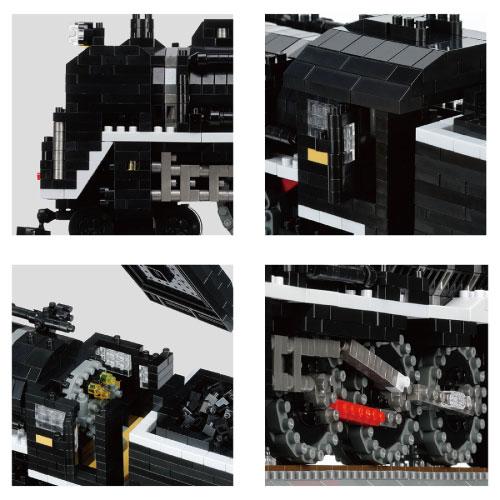カワダ nanoblock 蒸気機関車デラックスエディション NB-062 送料無料